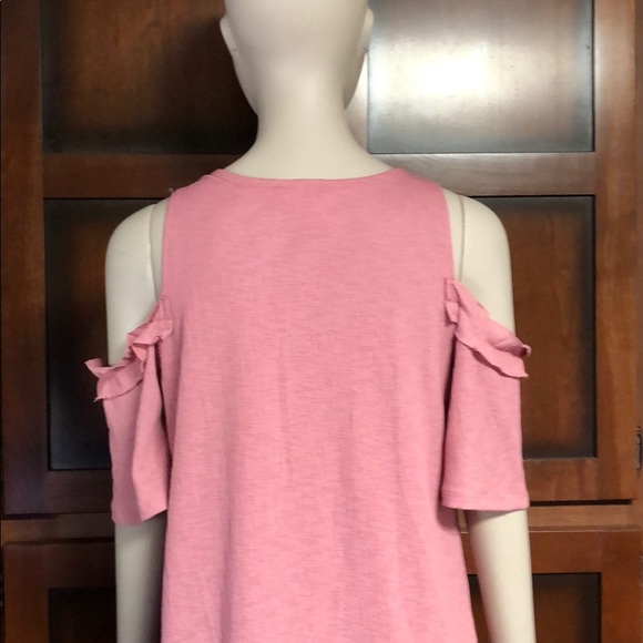 NWOT Lauren Conrad cold shoulder dress - Picture 3 of 5